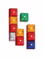 212893: Beacon, Flashing, Red, 91.5 mm, 24VDC