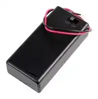 SBH-321-3AS: Battery Holder, AA x 2, Wire Leads