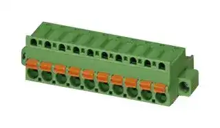 1873223: Pluggable Terminal Block, 5.08 mm, 4 Ways, 24 AWG, 12 AWG, 2.5 mm², Push In