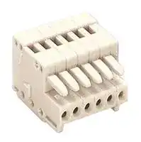 733-110.: Pluggable Terminal Block, 2.5 mm, 10 Ways, 28 AWG, 20 AWG, 0.5 mm², Clamp