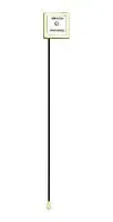 APKD1507G2-0100S: Antenna, Patch, 1.59806 GHz to 1.60538 GHz, 1 dBi, Right Hand Circular, Cable / I-Pex Connector