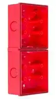 212887: Back Box, Visual Signal Indicator, Double