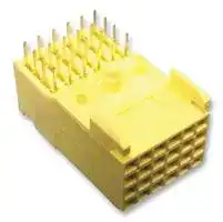 89035-112LF: Connector, FCI Metral, 24 Contacts, 2 mm, Receptacle, Press Fit, 4 Rows