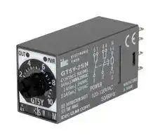 GT5Y-2SN1A24: ANALOGUE TIMER, ON-DELAY, DPDT, 1S-10MIN