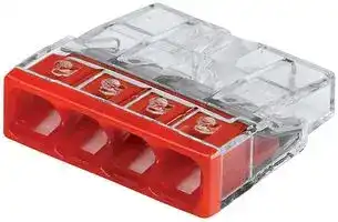 2773-404: Standard Terminal Block, 2773 Series, 4 Contacts, Push In, Cable Mount, 12 AWG