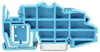 2009-305: Accessory, Blue, TOPJOB®S 35mm DIN Rail Mount Terminal Blocks - 2009 Series, 7.5mm Busbar Carrier
