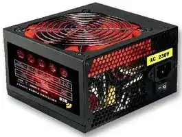 PSUACE550BR: Fixed ATX PSU - 550W Black with 120mm Red Fan