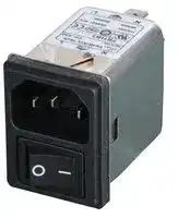 PELB1081: Power Line Filter, General Purpose, 250 V, 10 A, Single Phase, 1 Stage, Chassis Mount