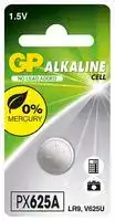 GPPBA25AF000: Battery, 1.5 V, LR9, Alkaline, Pressure Contact, 1