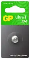 GPPBAA76F001: Battery, 1.5 V, A76, Alkaline, 110 mAh, Pressure Contact, 1