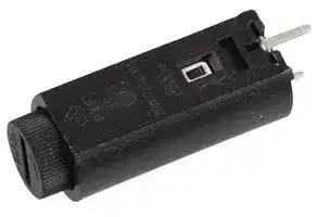 CFH06: Fuse Holder, 5mm x 20mm, PCB, Vertical