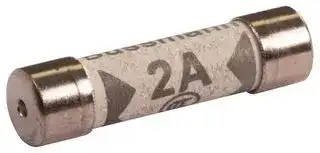 BK1-TDC180-2A: Fuse, Cartridge, Fast Acting, 2 A, 240 V, 6.3mm x 25.4mm, 1/4" x 1", TDC180 Series