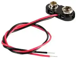 MP000301: Battery Holder, Rigid, Side Entry, Snap On, 1 x PP3 (9V)