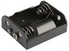 MP000306: Battery Holder, Snap, 2 x C Type