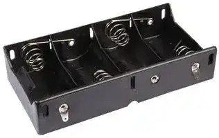 MP000311: Battery Holder, Solder, 4 x D Type
