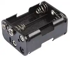 MP000318: Battery Holder, Snap, 6 x AA