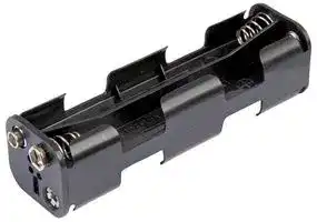 MP000319: Battery Holder, Long, Snap, 8 x AA