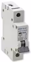 AUB1 32A: Thermal Magnetic Circuit Breaker, 32 A, 1 Pole, 230 V, DIN Rail