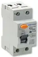 AUR1-63A: Circuit Breaker, 230 VAC, 63 A, 2 Pole