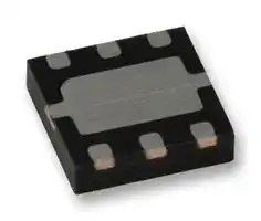 LMK60E0-156M25SIAT: Oscillator, Low Jitter, Pre-programmed, 156.25 MHz, 3.135 V to 3.465 V Supply, QFM-6