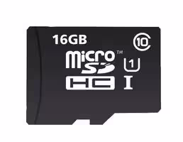 INMSDH16G10-90SPTAB: Flash Memory Card, MicroSDHC Card, 16 GB, Class 10, UHS-I U1