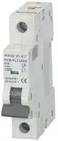 AUB7 1P C10A: Thermal Magnetic Circuit Breaker, 10 A, 1 Pole, 230 V, DIN Rail