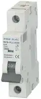 AUB7 1P C16A: Thermal Magnetic Circuit Breaker, 16 A, 1 Pole, 230 V, DIN Rail