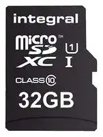 INMSDH32G-280/240U2: Flash Memory Card, MicroSDHC Card, 32 GB, Class 10, UHS-II U3, V90
