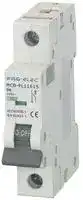 AUB7 1P D6A: Thermal Magnetic Circuit Breaker, 6 A, 1 Pole, 230 V, DIN Rail