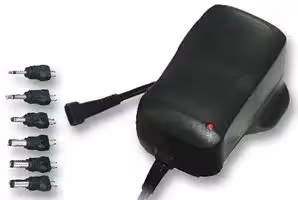 SW4177: AC/DC Power Supply, 3/4.5/5/6/7.5/9/12V, 1 Output, 12 W, 1 A