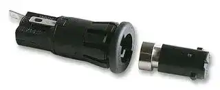 FX0367/1: Cartridge Fuse Holder, 1Fuse, Solder Lug, 16A, 250VAC, 5mm x 20mm