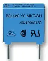 B81123C1472M189: Safety Capacitor, Metallized PP, Radial Box - 2 Pin, 4700 pF, ± 20%, Y1, Through Hole