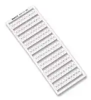 209-505.: Terminal Block Marker, Terminal Block Marker Card, Wago Series Terminal Blocks, 31-40
