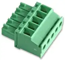 1863181: Pluggable Terminal Block, 3.5 mm, 5 Ways, 28 AWG, 16 AWG, 1.5 mm², Screw