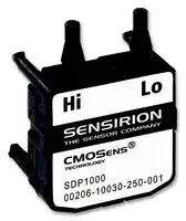 SDP1000-L: Pressure Sensor, Calibrated, -10 to 60°C, 500 Pa, Voltage, Differential, 5 V, Dual Radial Barbed