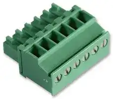 1863194: Pluggable Terminal Block, 3.5 mm, 6 Ways, 28 AWG, 16 AWG, 1.5 mm², Screw