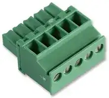 1862881: Pluggable Terminal Block, 3.5 mm, 5 Ways, 28 AWG, 16 AWG, 1.5 mm², Screw