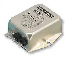 FN343-10-05: Power Line Filter, Chassis, General Purpose, 250 VAC, 10 A, Single Phase, 2 Stage, Chassis Mount