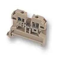 038066 SAK16/35: DIN Rail Mount Terminal Block, 2 Ways, 12 AWG, 4 AWG, 16 mm², Screw, 66 A