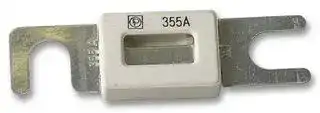 157.5701.6351: Fuse, Industrial / Power, Fork Lift Truck, 355 A, 48 V, 20mm x 82mm x 10.5mm, 0.79" x 3.23" x 0.41"