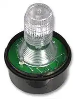X200-22FA: Beacon, Xenon, Transparent, Steady, 230VAC, IP65, 20mm Dia., 205mm Height