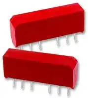 9002-05-01: Reed Relay, SPST-NO, 5 VDC, 9000, Through Hole, 350 ohm, 500 mA