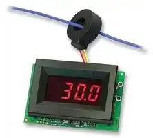 ACA-20RM-4-AC4-RL-C: Digital Panel Meter, LED, 3-1/2 Digits, AC Current, 0A to 50A