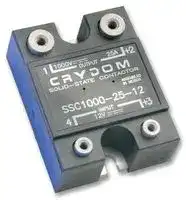 SSC800-25-24: Solid State Relay, SPST-NO, 25 A, 800 VDC, Panel Mount, Screw, DC Switch