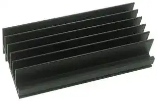 KM100-1: Heat Sink, TO-220/218, 2.9 °C/W, TO-218, TO-220, TO-247, 30 mm, 45 mm, 100 mm