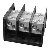 1343350: PWR DISTRIBUTION BLOCK, 3POLE, 620A/600V