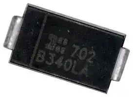 B340LA-13-F: Schottky Rectifier, 40 V, 3 A, Single, DO-214AC (SMA), 2 Pins, 450 mV