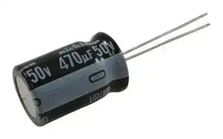 UVR1H471MHD1TO: ALUMINUM ELECTROLYTIC CAPACITOR, 470UF, 50V, 20%, RADIAL