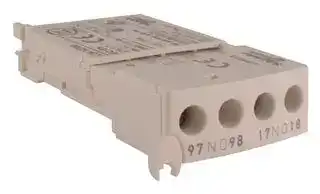 LUA1C20: Auxiliary Signalling Contact, 2 NO, 250 VAC/ VDC, TeSys Series