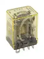 RH2B-ULD-DC24V: Power Relay, DPDT, 24 VDC, 10 A, RH Series, Socket, Non Latching